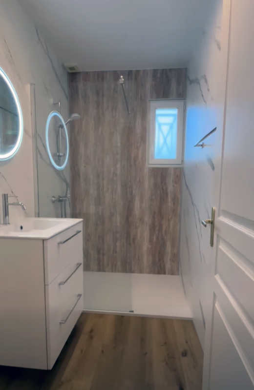 Louchats : la 200è salle de bain par J Home Plomberie